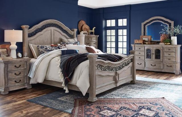 Magnussen Home® Marisol Fawn California King Panel Bed-1