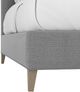A.R.T. Furniture® Dante Slate Queen Wide Channel Upholstered Panel Bed -4