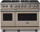 Viking® 5 Series 48" Nantucket Pro Style Gas (LP) Range with Polished Chrome Trim-0