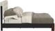 Flexsteel® Waterfall Ebony King Upholstered Panel Bed-2