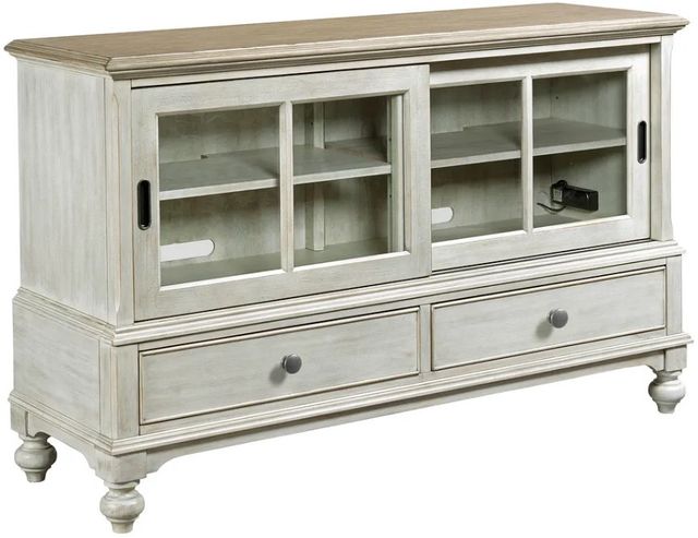 Hammary® Litchfield Ludlow Driftwood Entertainment Console-0