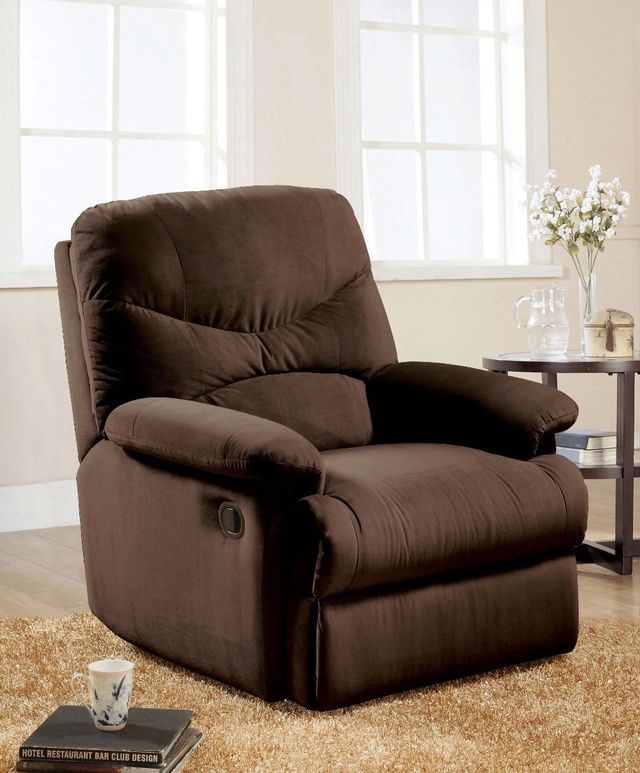 ACME Furniture Arcadia Chocolate Recliner-1
