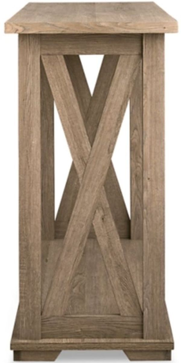 Signature Design by Ashley® Elmferd Light Brown Sofa Table-2