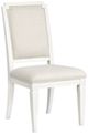 Magnussen Home® Willowbrook Egg Shell White/Natural Upholstered Side Chair-0