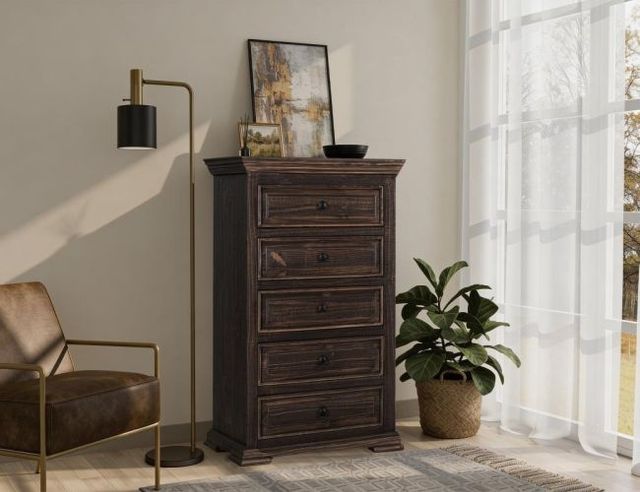 International Furniture Direct Terra Brown Chest-1