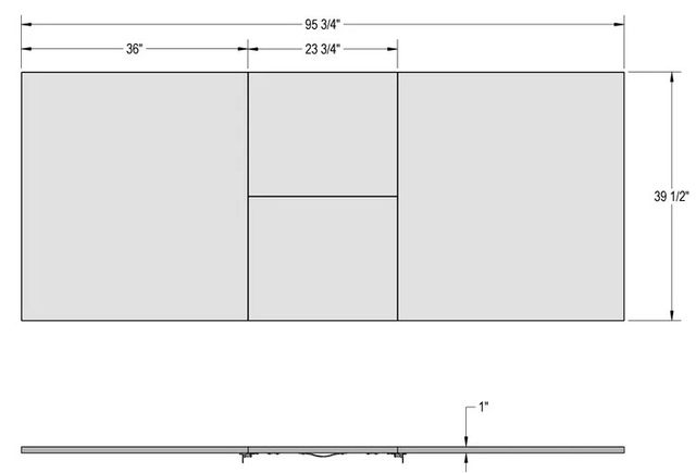 Amisco Customizable Burton Dining Table-3