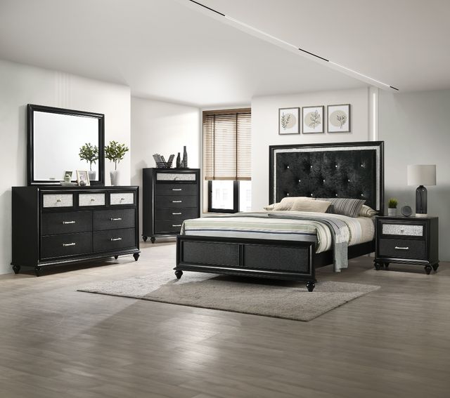 Crown Mark Lila Black Dresser-2