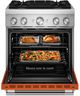 KitchenAid® 30" Scorched Orange Pro Style Dual Fuel Range with No Preheat Air Fry Mode-1