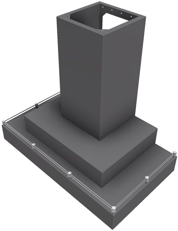 Vent-A-Hood® 36" Gunsmoke Contemporary Wall Mount Range Hood-1