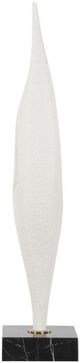 Uttermost® Fluid Matte White Drop Sculpture-4