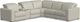 Flexsteel® Aurora 6-Piece Coconut Milk Power Reclining Sectional with Power Headrests-0