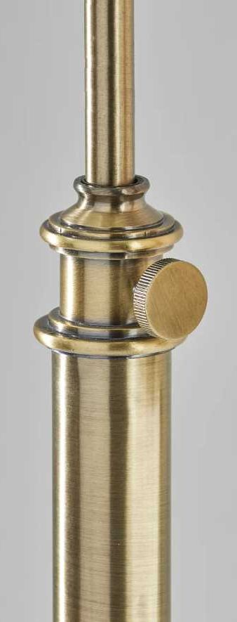 Adesso® Barton Antique Brass Task Table Lamp-3