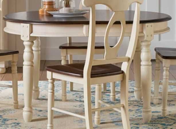 A-America® Bristol Isles Cocoa Bean Extending Table with Chalk Base-0