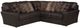 Jackson Furniture Denali 2-Piece Chocolate Right Side Facing L-Shape Sectional-0