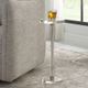 Uttermost® Pria Brushed Nickel Drink Table-1