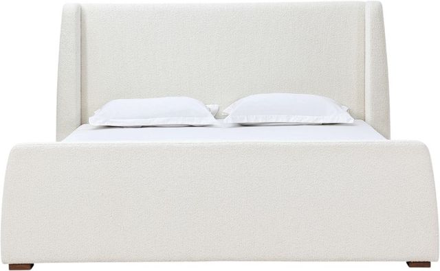 Modus Furniture Formosa Presley Cottage Cheese Queen Upholstered Panel Bed-2