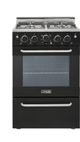 Cuisinière au gaz autoportante de 24 po Unique® Prestige de 2.3 pi³ - Noir-0