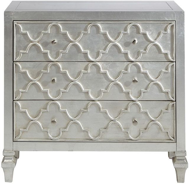 Olliix by Madison Park Antique Silver Somerset Chest-0