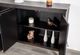 Furniture of America® Viggo Weathered Black 4-Door Cabinet-3