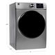 Kenmore 92273 8.0 cu. ft. Gas Front-Load Dryer with Accela Steam™ Technology – Metallic Silver-1