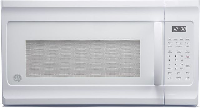 GE 30" White 1.6 cu. ft. Over the Range Microwave