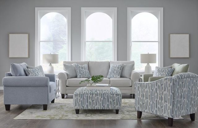 Fusion Furniture 453 Lake Lure Tranquil Accent Ottoman-0