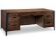 Handstone Portland Executive Desk with Pencil drawer with flip down front-0