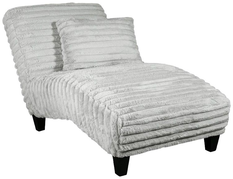 アンティーク雑貨 long chair B CH482 Marina Grey Strap Lounge Chair Prop Rental - ACME Brooklyn