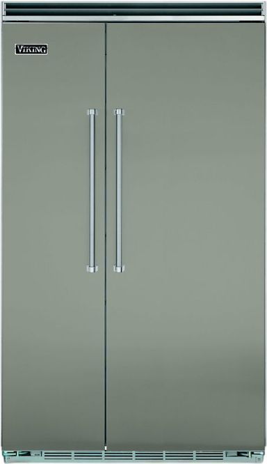Viking® 48" 5 Series Eucalyptus Refrigerator Door Panel Kit-0