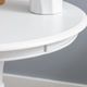 Powell® Amelia White Round Accent Table-4