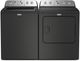 Maytag® Volcano Black Top Load Washer & Electric Dryer Laundry Pair-0