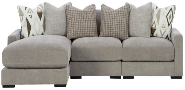 Benchcraft® Aslan Court 3-Piece Pebble Left-Arm Facing Sectional and Chaise-0