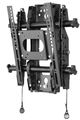 Chief® Black Manufacturing Small Tilt Wall Mount Single Stud-1