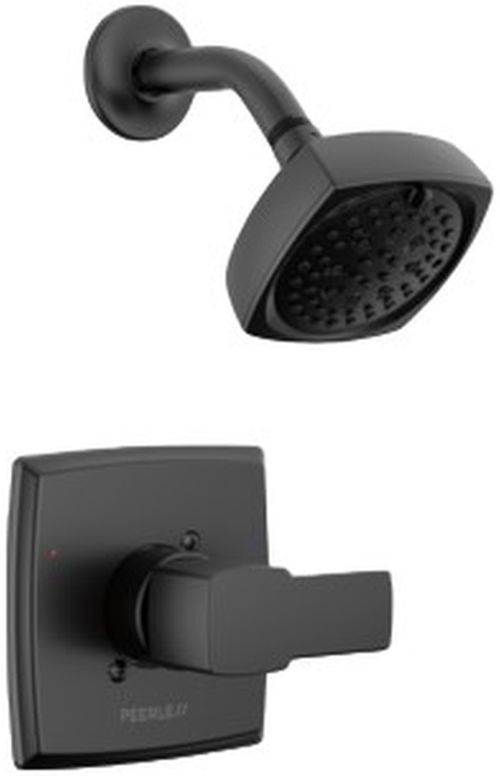 Peerless Ezra® Matte Black Shower Only Trim Kit-0