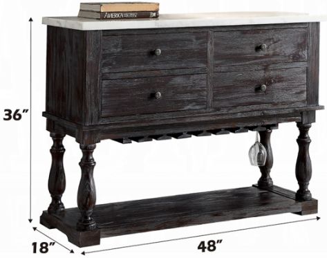 ACME Furniture Gerardo Weathered Espresso Server-2