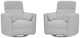 Parker House® Radius 2-Piece Angora Linen Manual Swivel Recliner Set-0