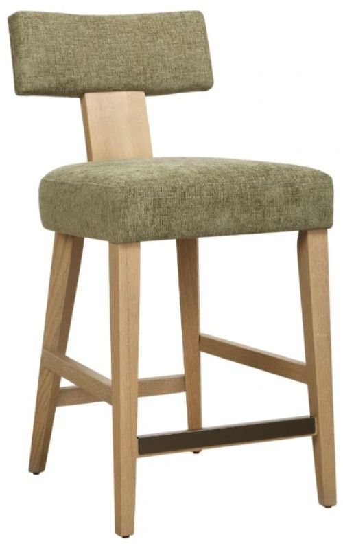 Uttermost® Elysian Moss/Natural Counter Stool-0