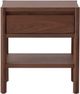 EQ3 Monarch Walnut 1-Drawer Nightstand-1