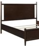 Benchcraft® Mallenette Merlot California King Panel Bed-1