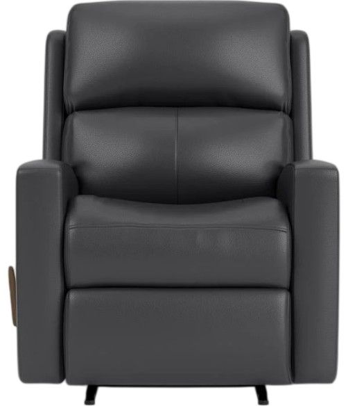 Flexsteel® Customizable Catalina Leather Manual Rocker Recliner-3