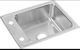 Elkay Lustertone® Classic Lustrous Satin Stainless Steel 22" x 17" x 4" 1-Hole Single Bowl Drop-in Classroom ADA Sink with Quick-clip-0
