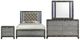 New Classic® Home Furnishings Radiance 4-Piece Black Pearl Queen Panel Storage Bedroom Set-0