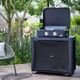 ENO® ENOSIGN 65 2-Burner Navy Blue Tabletop Natural Gas Grill-3