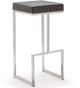 TOV Furniture Ferrara Grey Set of 2 Steel Bar Stool-1