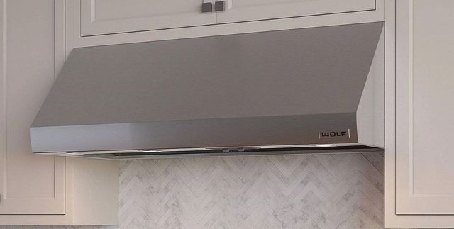 Wolf® 54" Stainless Steel Pro Wall Range Hood-1