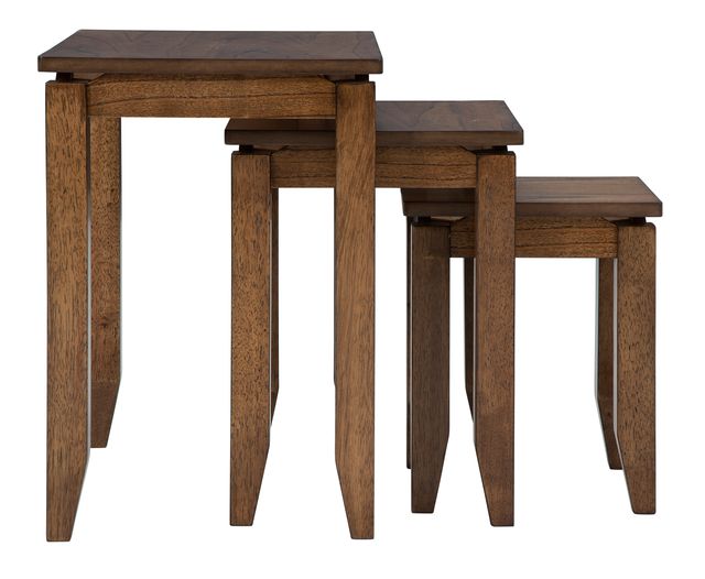 Signature Design by Ashley® Brentmond 3-Piece Light Brown Accent Tables-3