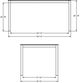 Amisco Customizable Ricard Starstone Rectangular Table-2