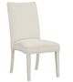 Fairfield® Customizable Entree Dining Concave Tall Back Armless Stack Chair with Linen Legs-0
