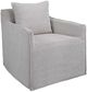 Uttermost® Welland Light Gray Swivel Chair-0