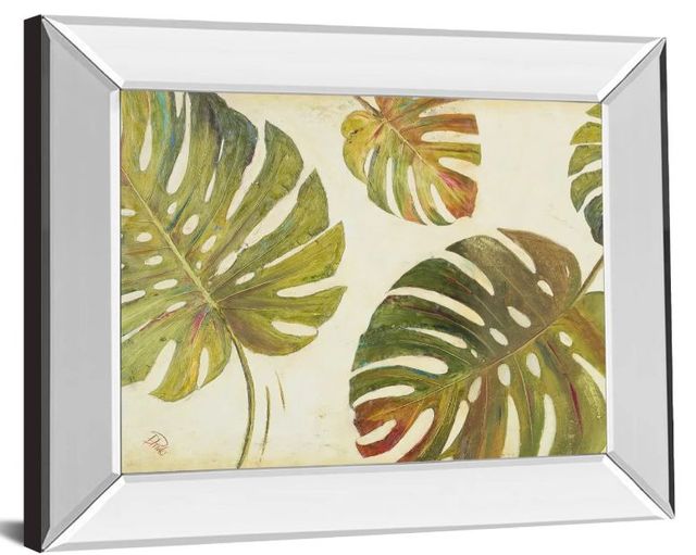 Classy Art Organic I by Patricia Pinto Mirror Framed Wall Art-1